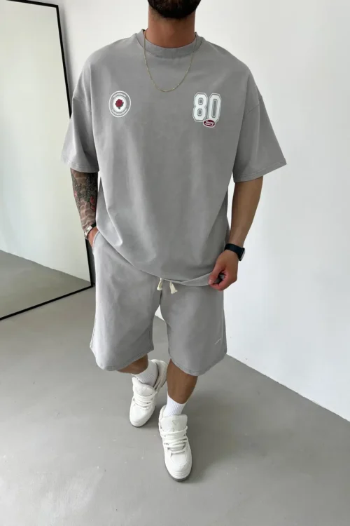 80 CHAMPION OVERSIZE ACID WASH T-SHIRT.