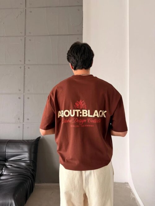 ABOUT BLACK KAHVE OVERSIZE T-SHIRT