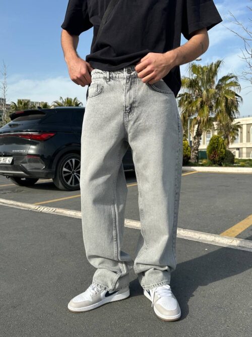 RP GREY BAGGY JEANS 1841