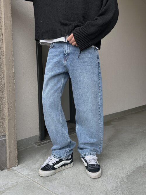 RP BASIC BLUE BAGGY JEANS 1833