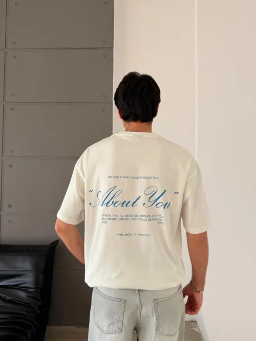 ABOUT YOU WHITE OVERSIZE TSHIRT