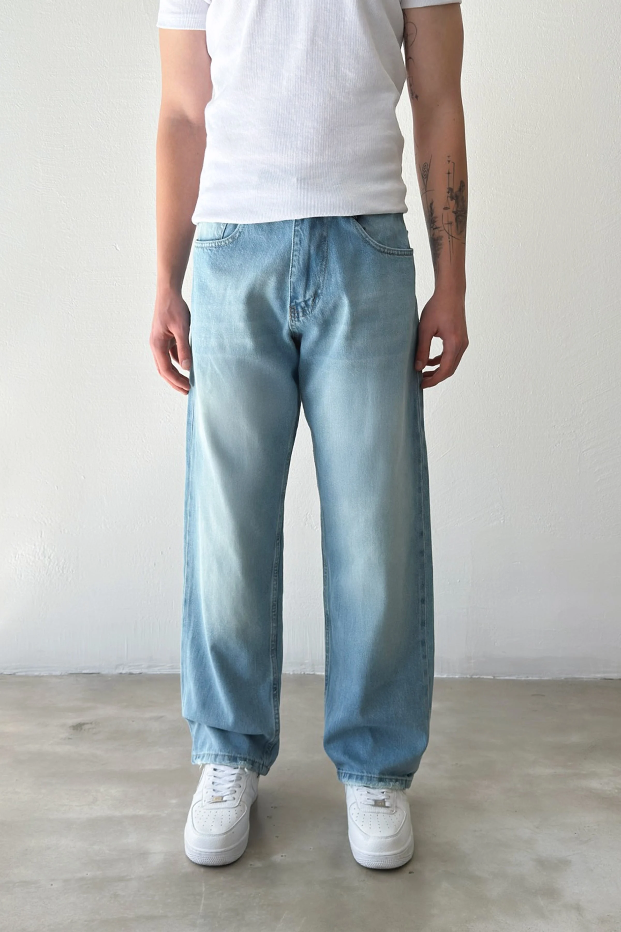 PO Distressed Style Regular Jeans
