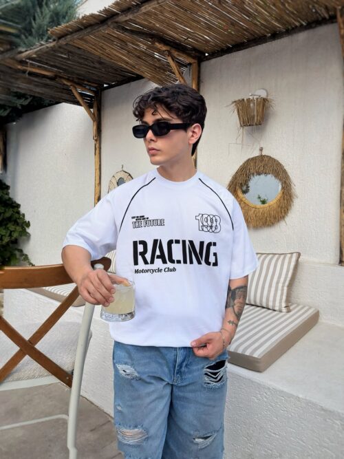 RACING CLUB WHITE TSHIRT