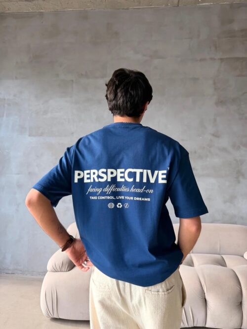 PERSPECTIVE BLUE TSHIRT
