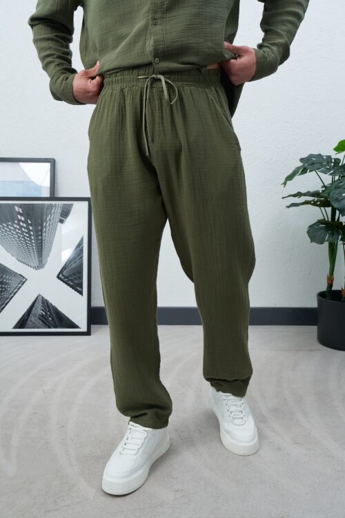 MARRAKECH BEIGE LINEN PANTS