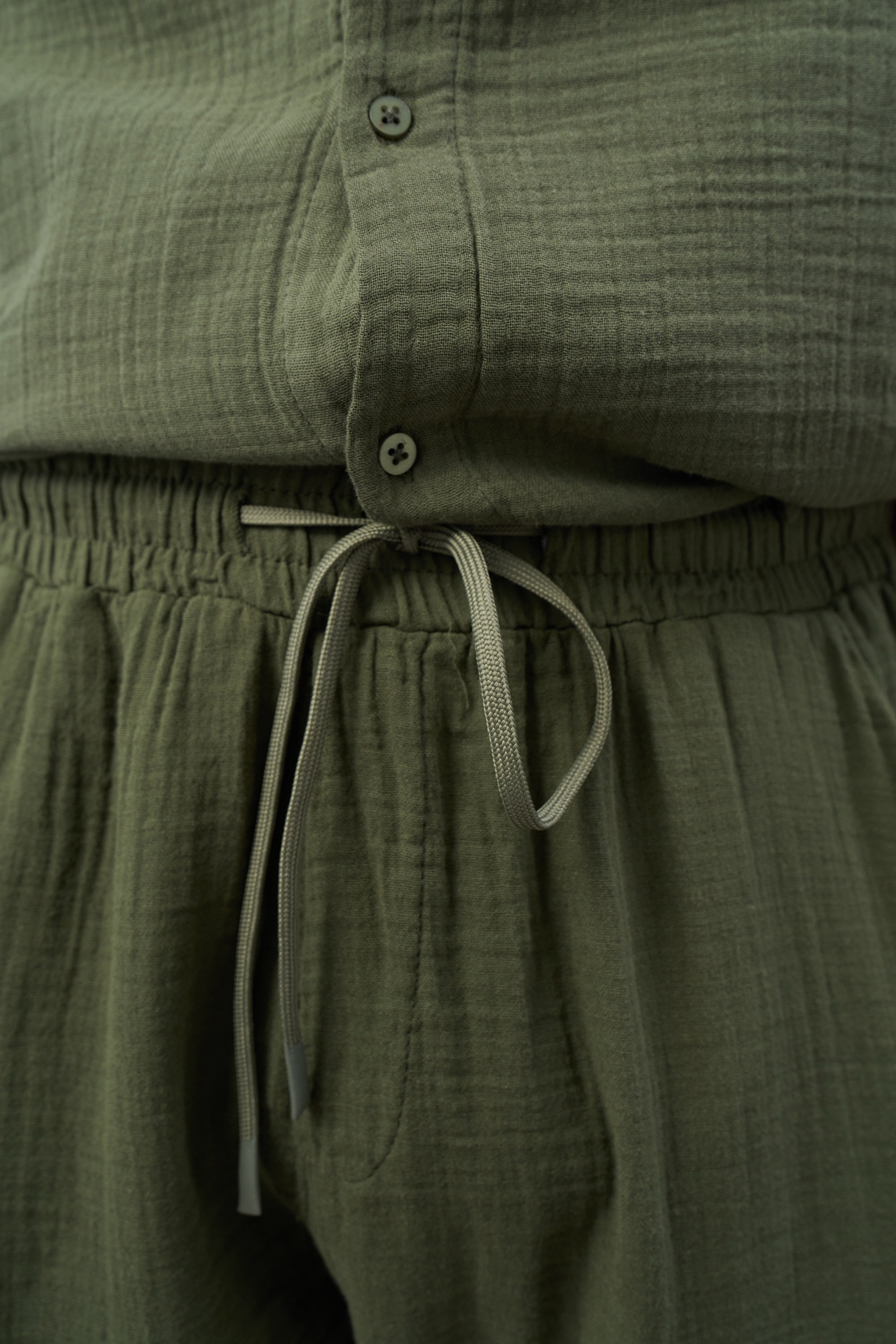 MARRAKECH BEIGE LINEN PANTS - Image 3