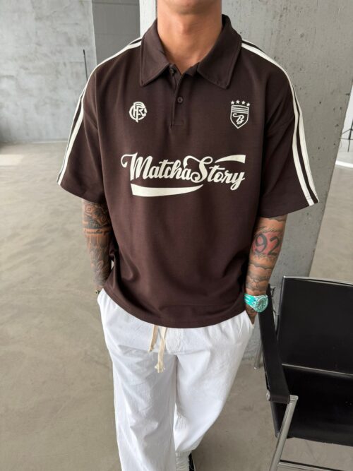 MATCHA STORY POLO TSHIRT