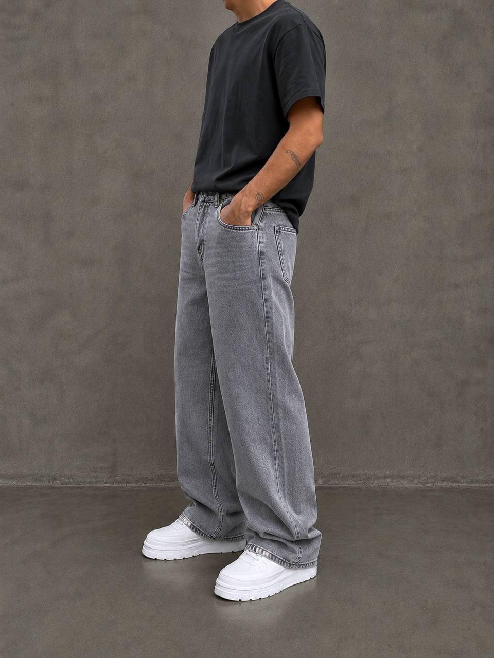 RP GREY X1 BAGGY JEANS - Image 2