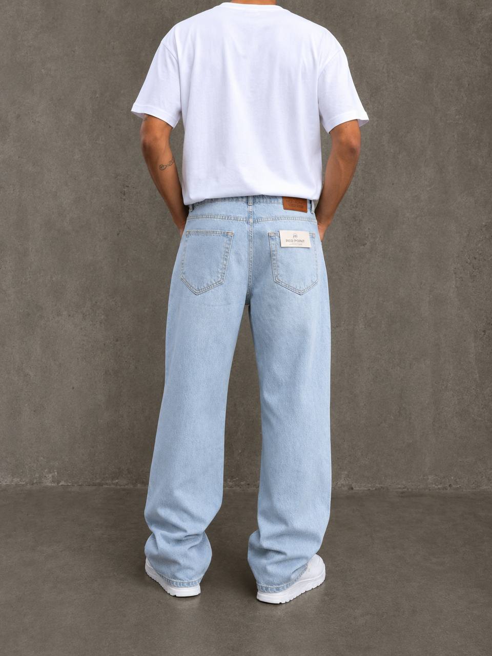 RP ICE BLUE BAGGY JEANS - Image 3
