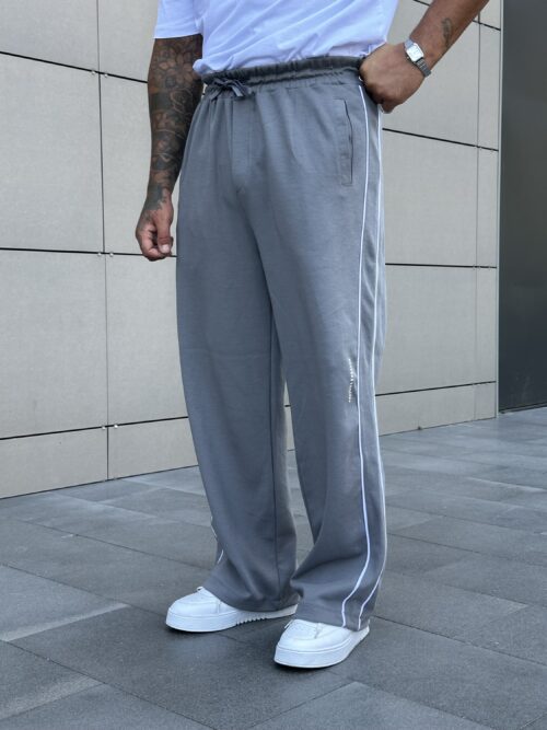 SPF STRIPPED 2LINES PREMIUM GREY JOGGER