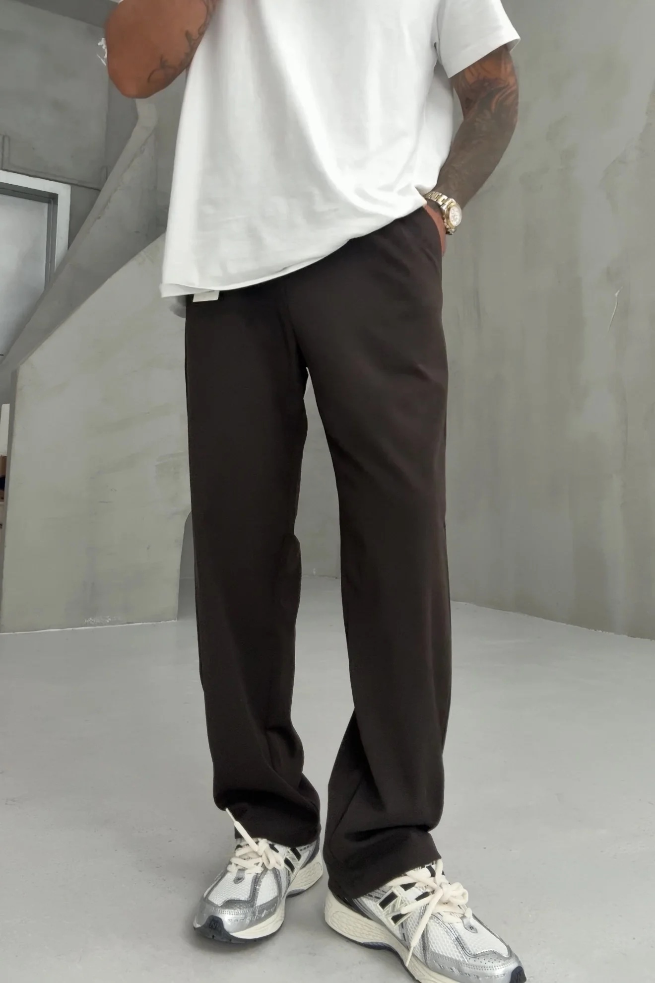 SPF BROWN PREMIUM TROUSER