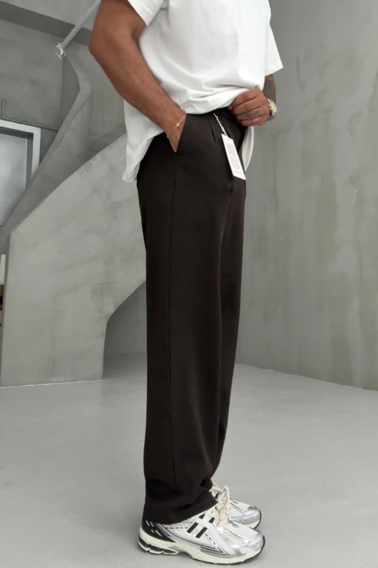 SPF BROWN PREMIUM TROUSER - Image 2