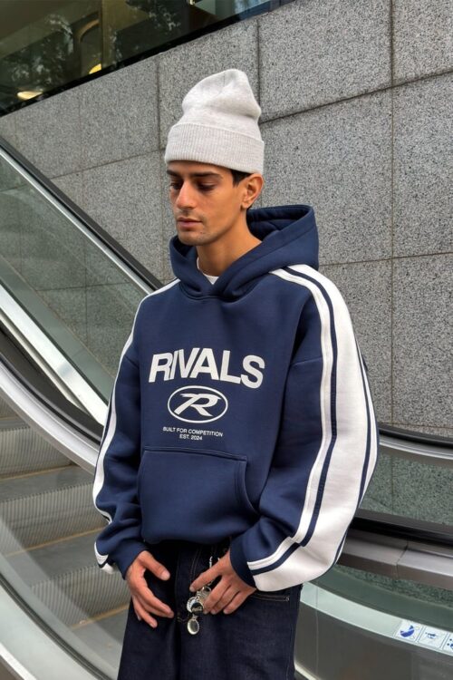 EFFORTLESS NAVY HOODIE