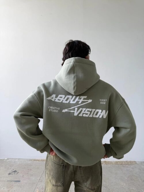 ABOUT VISION KHAKI HOODIE