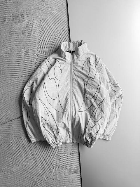 SPIDER GREY BOMBER JACKET